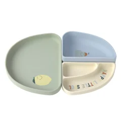 Lässig                    Set de vaisselle en silicone 3 pcs    Citron Multicolore