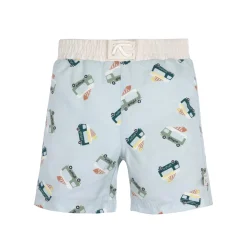 Lässig                    Short de bain Camion de glace illusion    Bleu