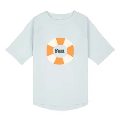 Lässig                    T-shirt anti-UV manches courtes Bouée    Bleu