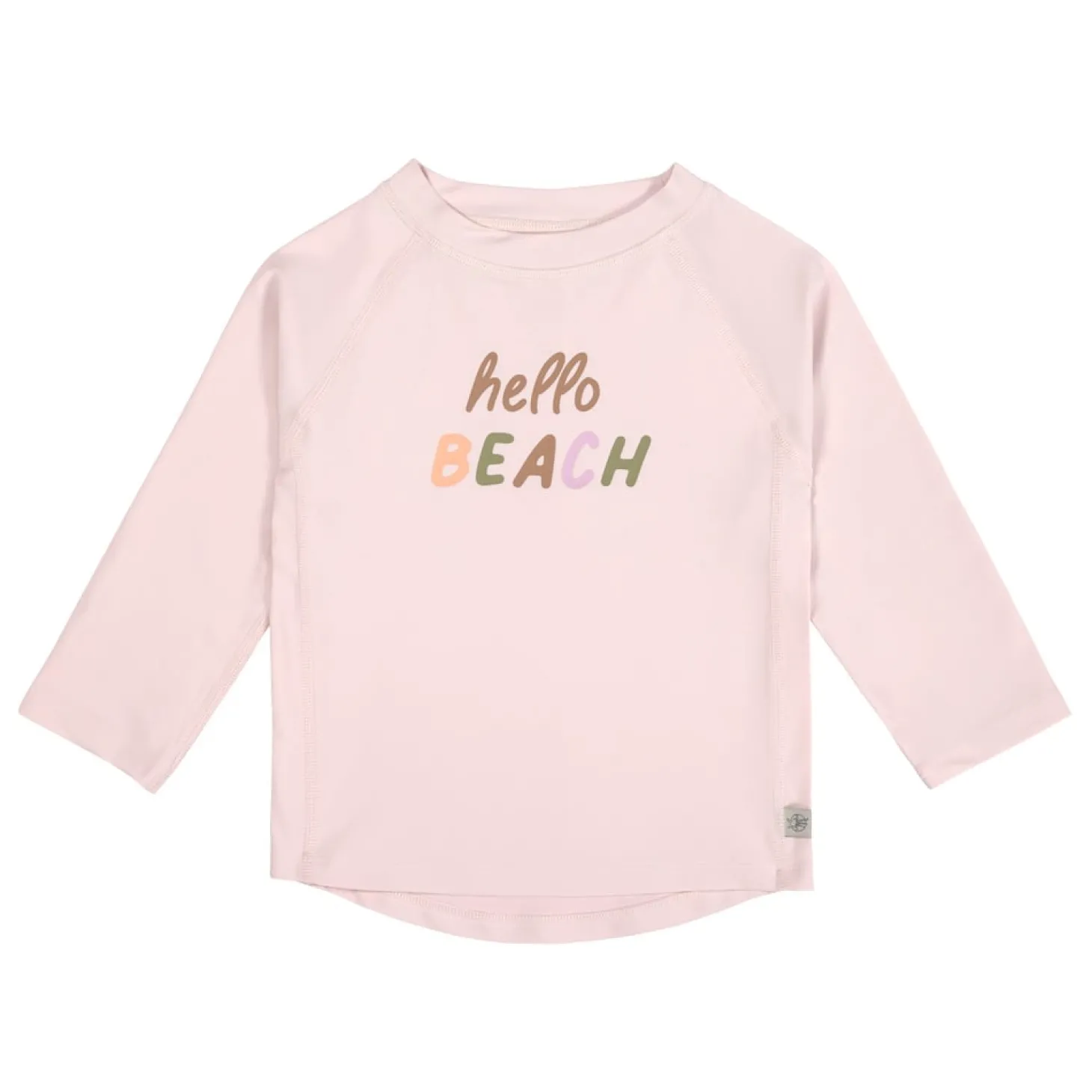 Lässig T-shirt anti-UV manches longues Hello Beach Rose 7-12 mois