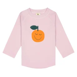 Lässig                    T-shirt anti-UV manches longues    Orange rose pâle