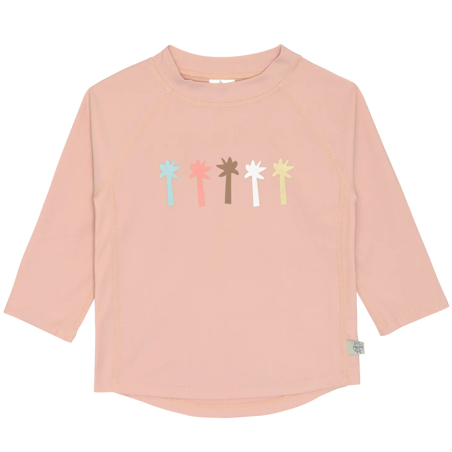 Lässig T-shirt anti-UV manches longues Palmiers Pêche 3-6 mois