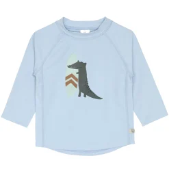 Lässig                    T-shirt anti-UV manches longues Crocodile    Bleu Ciel            3-6 mois