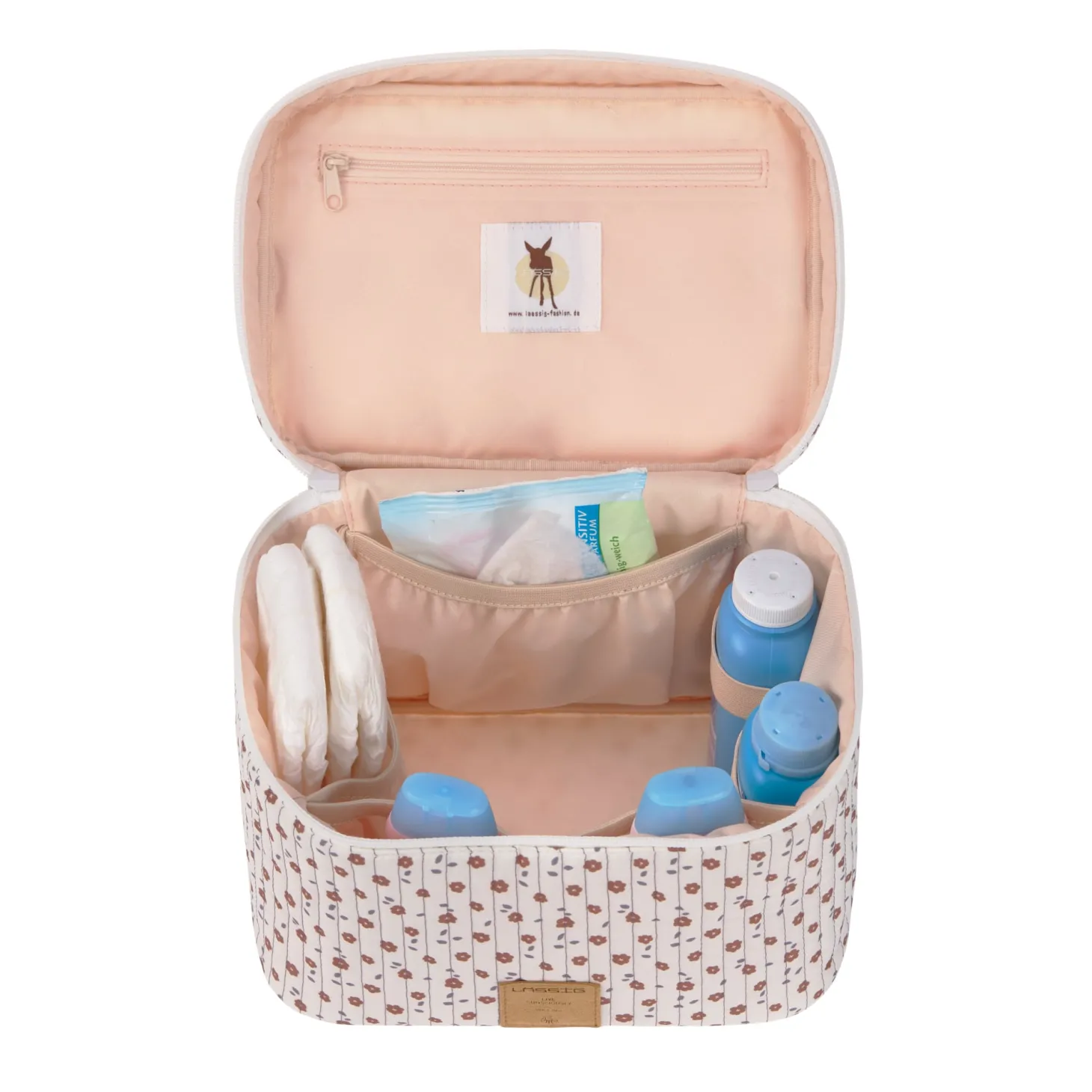 Lässig Vanity nomade Fleurs Casual Blanc