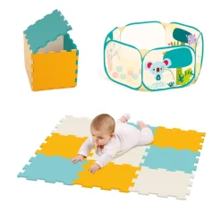Ludi Aire et tapis de jeu Multicolore 90X85 cm