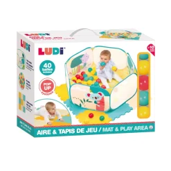 Ludi                    Aire et tapis de jeu    Multicolore            90X85 cm