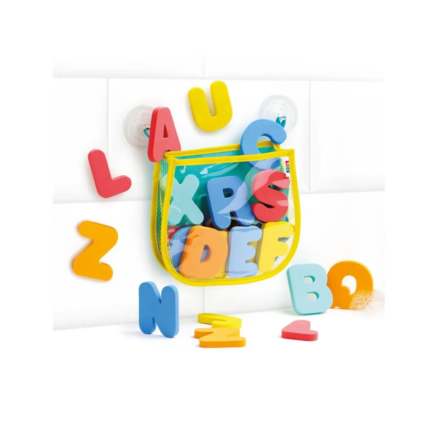 Ludi Alphabet de Bain Multicolore