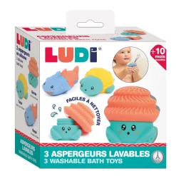 Ludi 3 aspergeurs lavable Aquacopains Multicolore