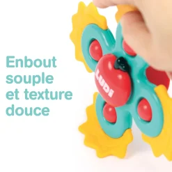 Ludi                    3 Baby Spinners    Multicolore            10 mois