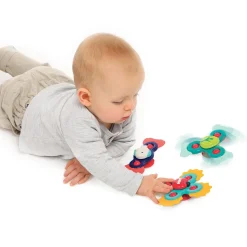 Ludi                    3 Baby Spinners    Multicolore            10 mois