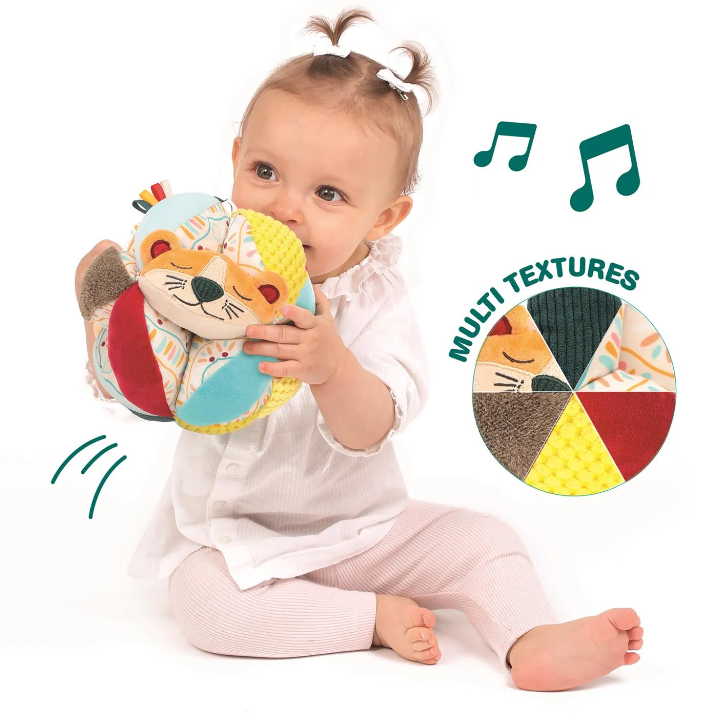 Ludi Balle de préhension Multicolore