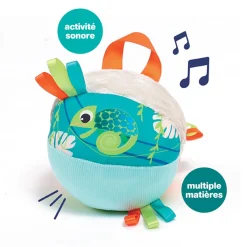 Ludi Balle d'éveil Multicolore 12 cm