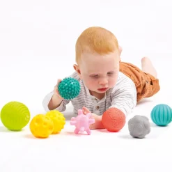 Ludi 8 balles d'éveil Multicolore
