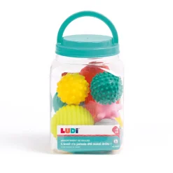 Ludi                    8 balles d'éveil    Multicolore