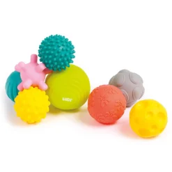 Ludi 8 balles d'éveil Multicolore