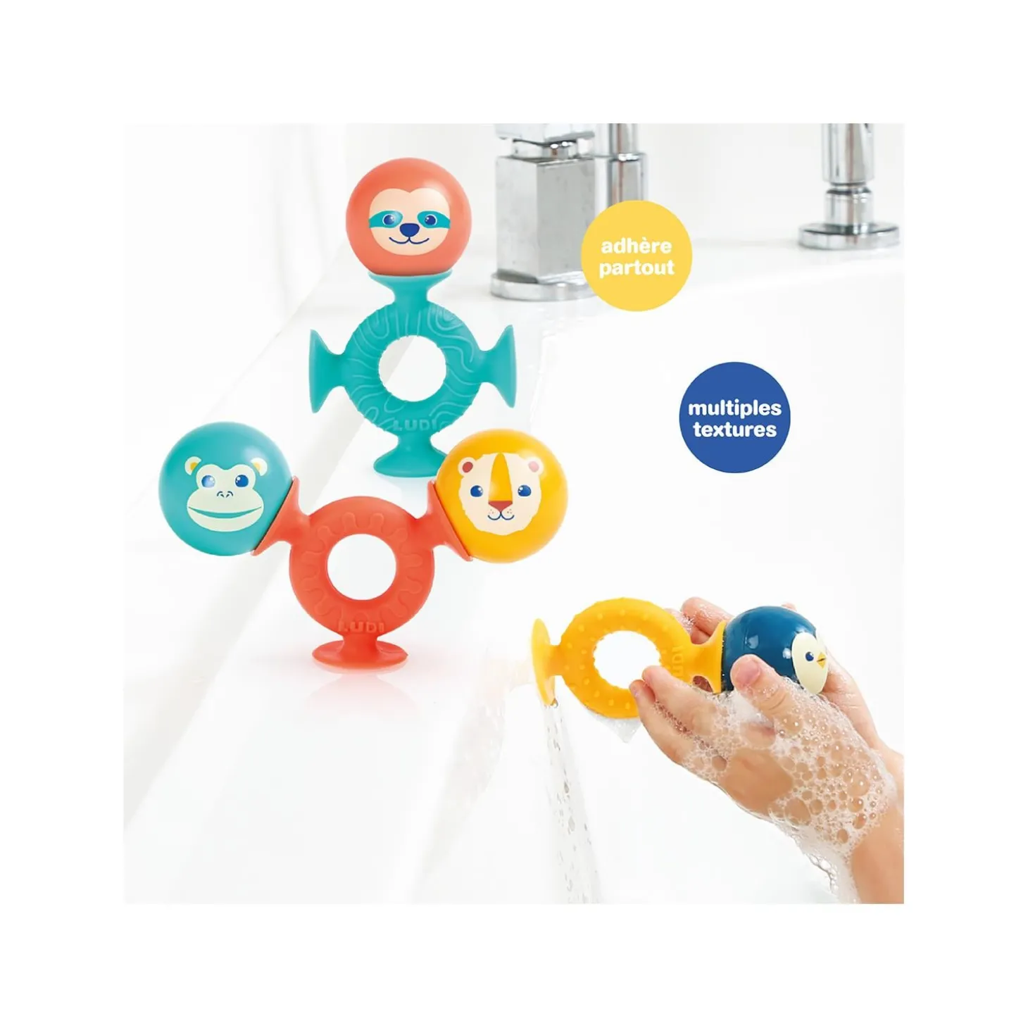 Ludi Balles sonores Smac pop Multicolore