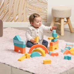 Ludi                    Blocs de construction en mousse    Multiolore