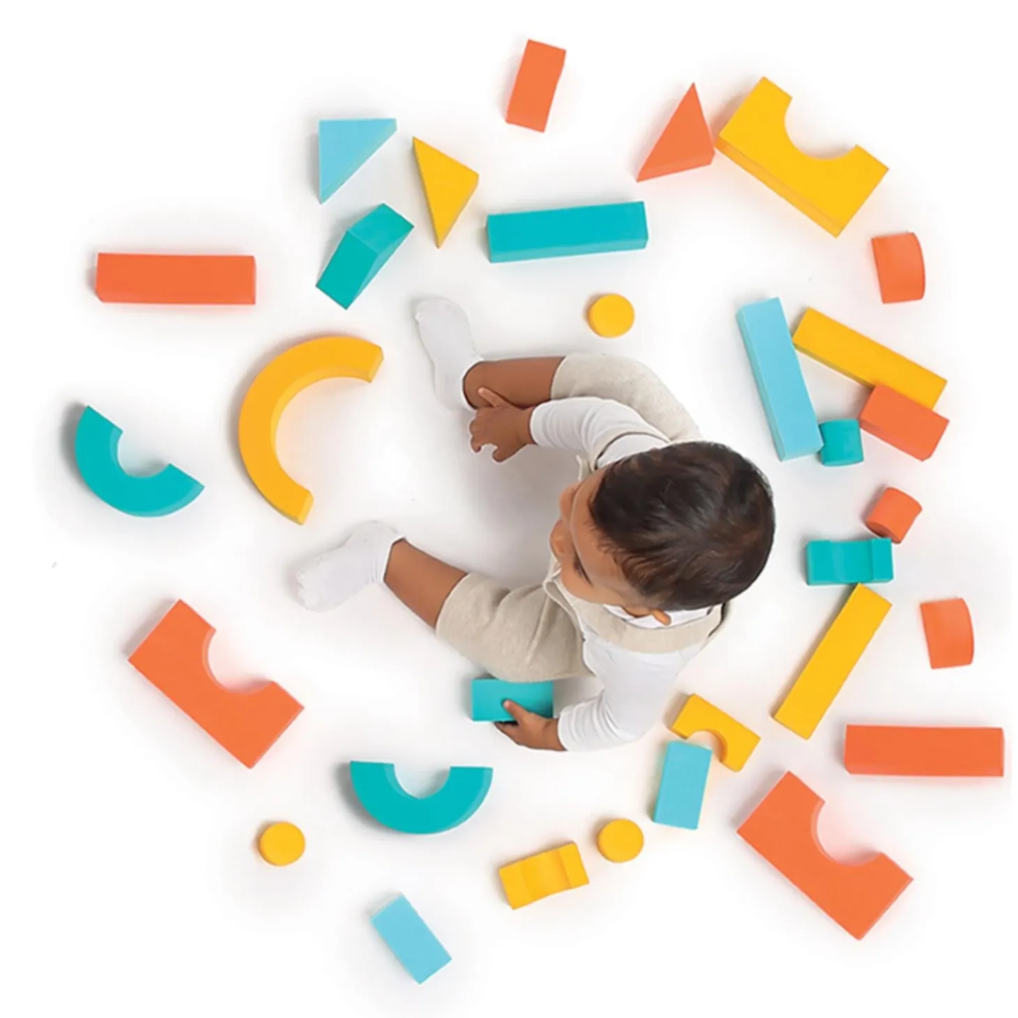 Ludi Blocs de construction en mousse Multiolore