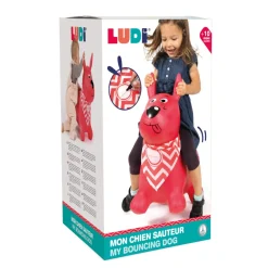 Ludi Chien sauteur Rouge