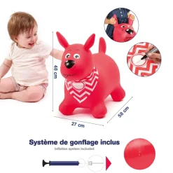 Ludi Chien sauteur Rouge