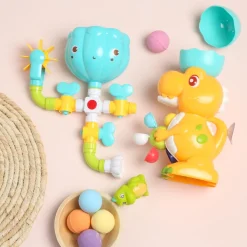 Ludi                    Coffret de bain Dino    Multicolore