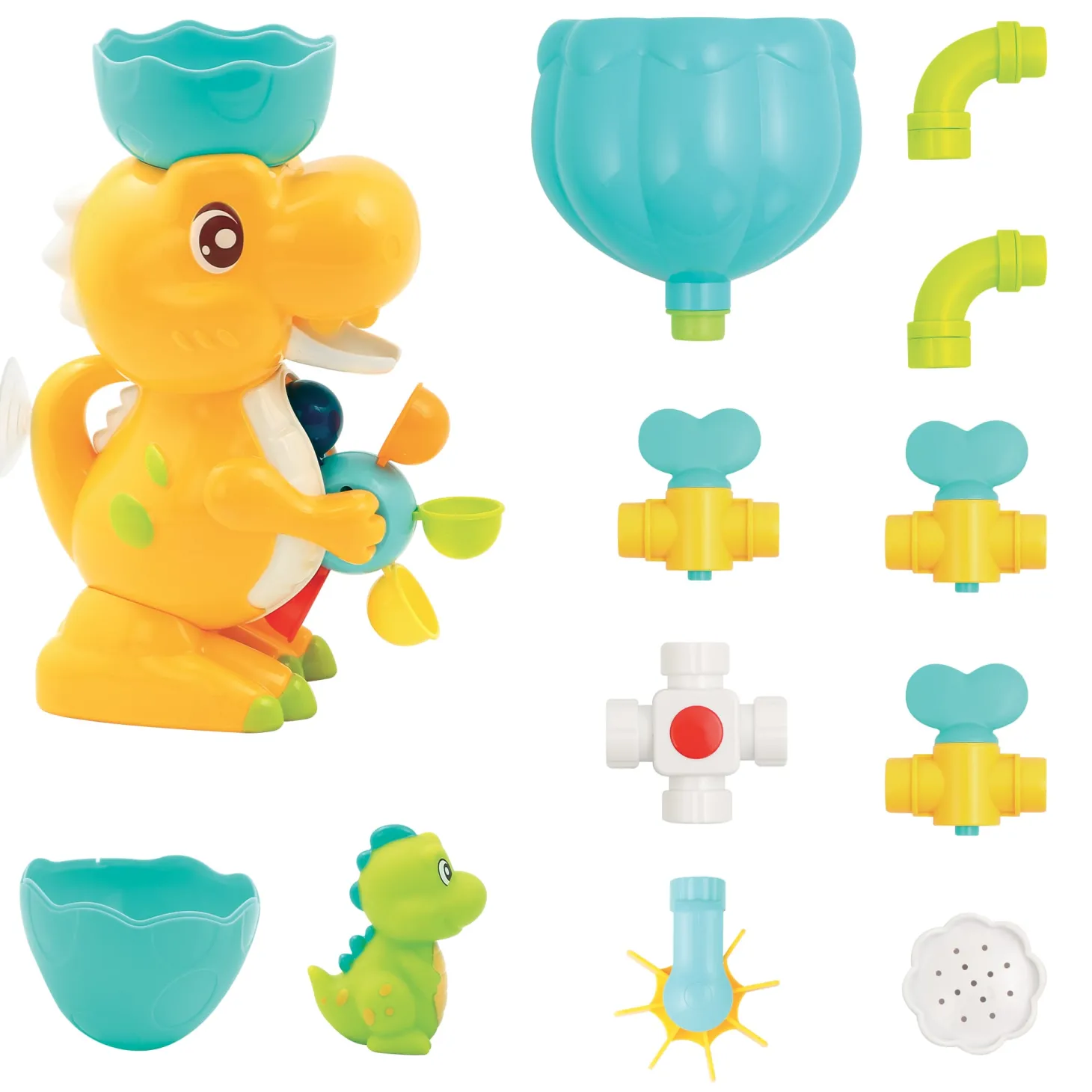 Ludi Coffret de bain Dino Multicolore