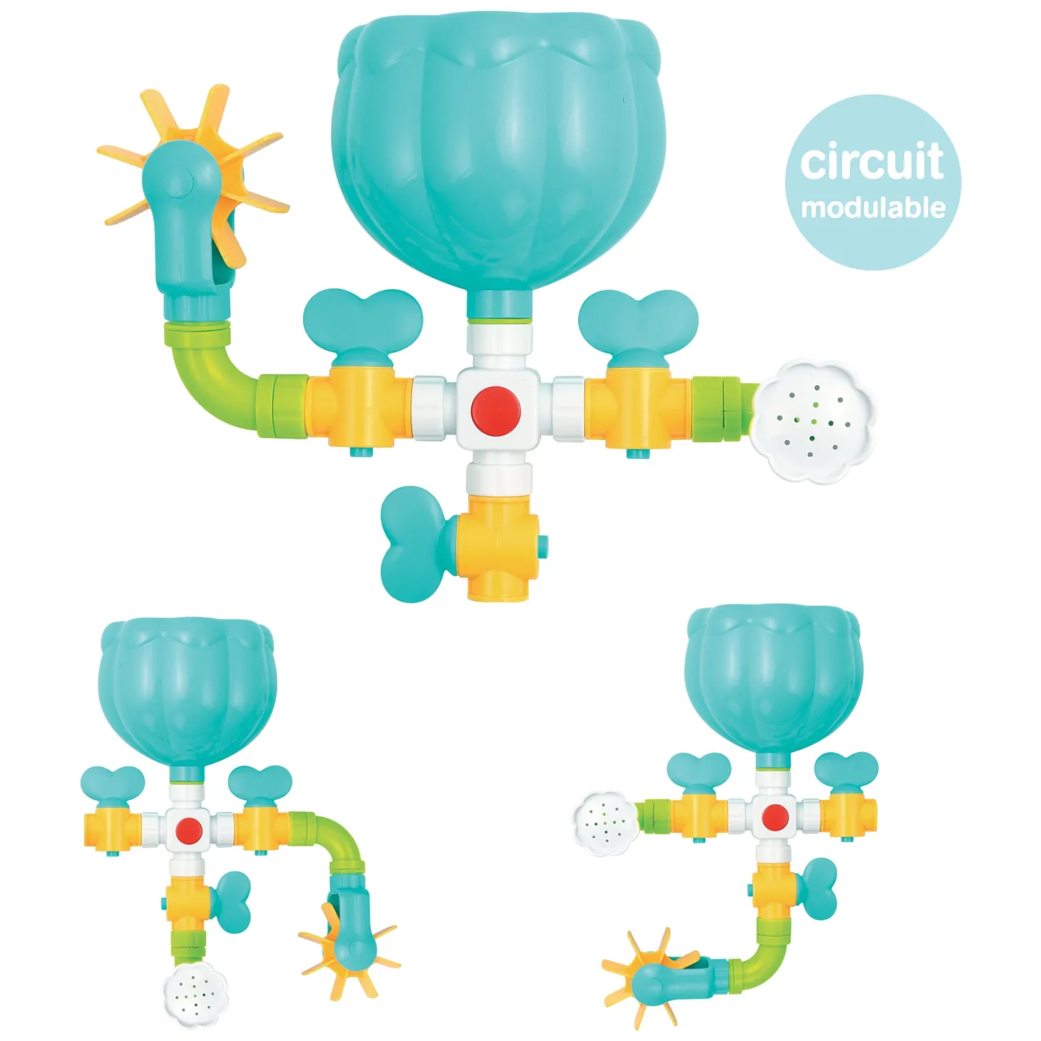 Ludi Coffret de bain Dino Multicolore