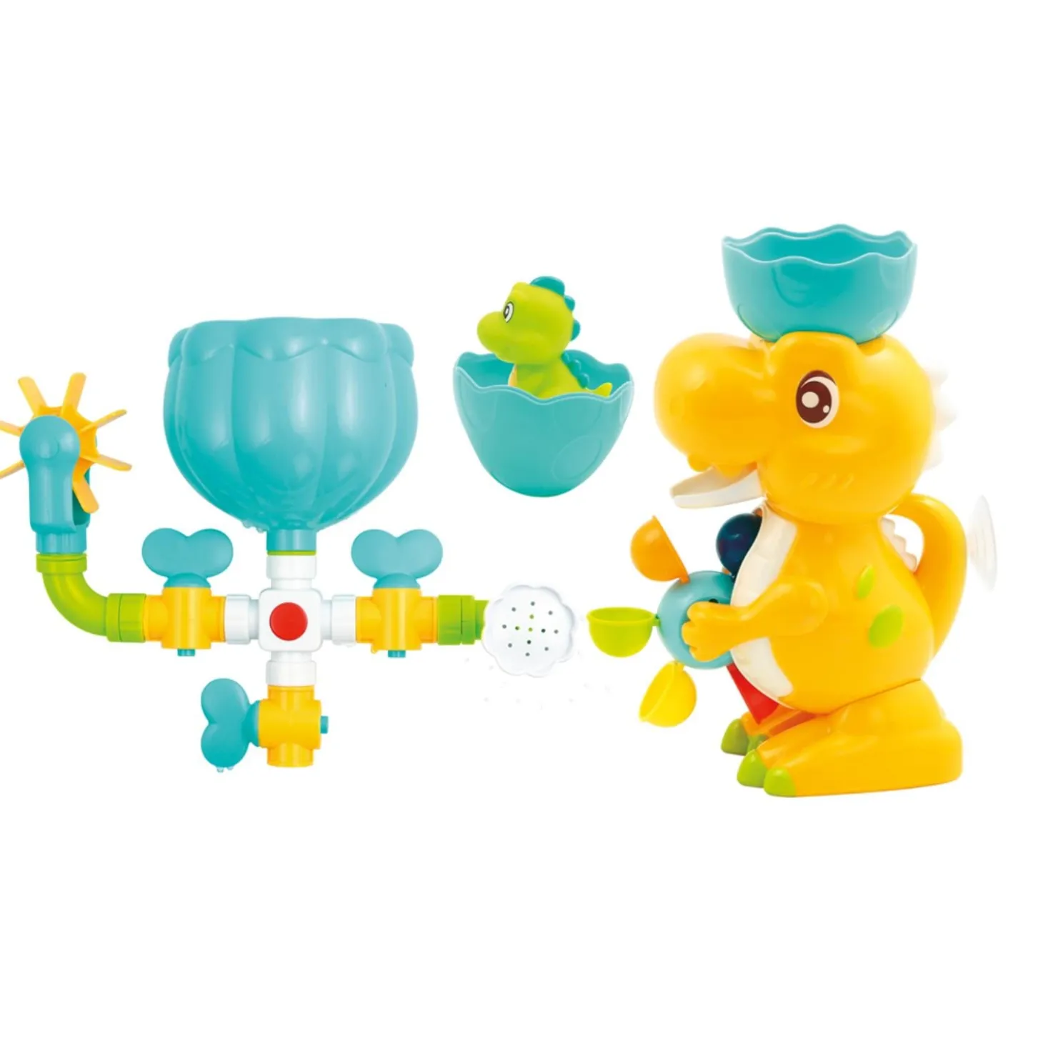 Ludi Coffret de bain Dino Multicolore