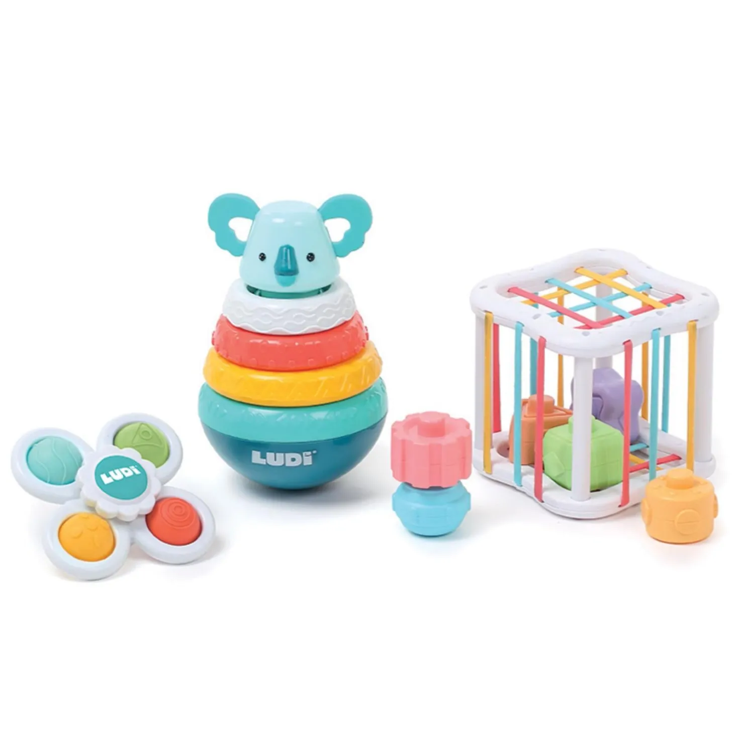 Ludi Coffret jeu de manipulation Multicolore