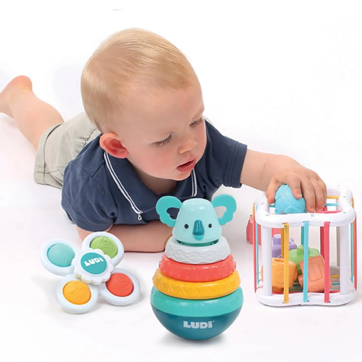 Ludi Coffret jeu de manipulation Multicolore