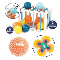 Ludi                    Coffret Multi Jeux    Multicolore