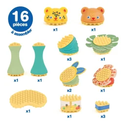 Ludi Coffret Picoton Savane Multicolore