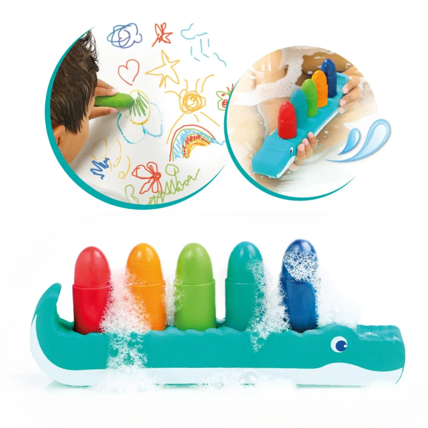 Ludi Crayon de bain Multicolore