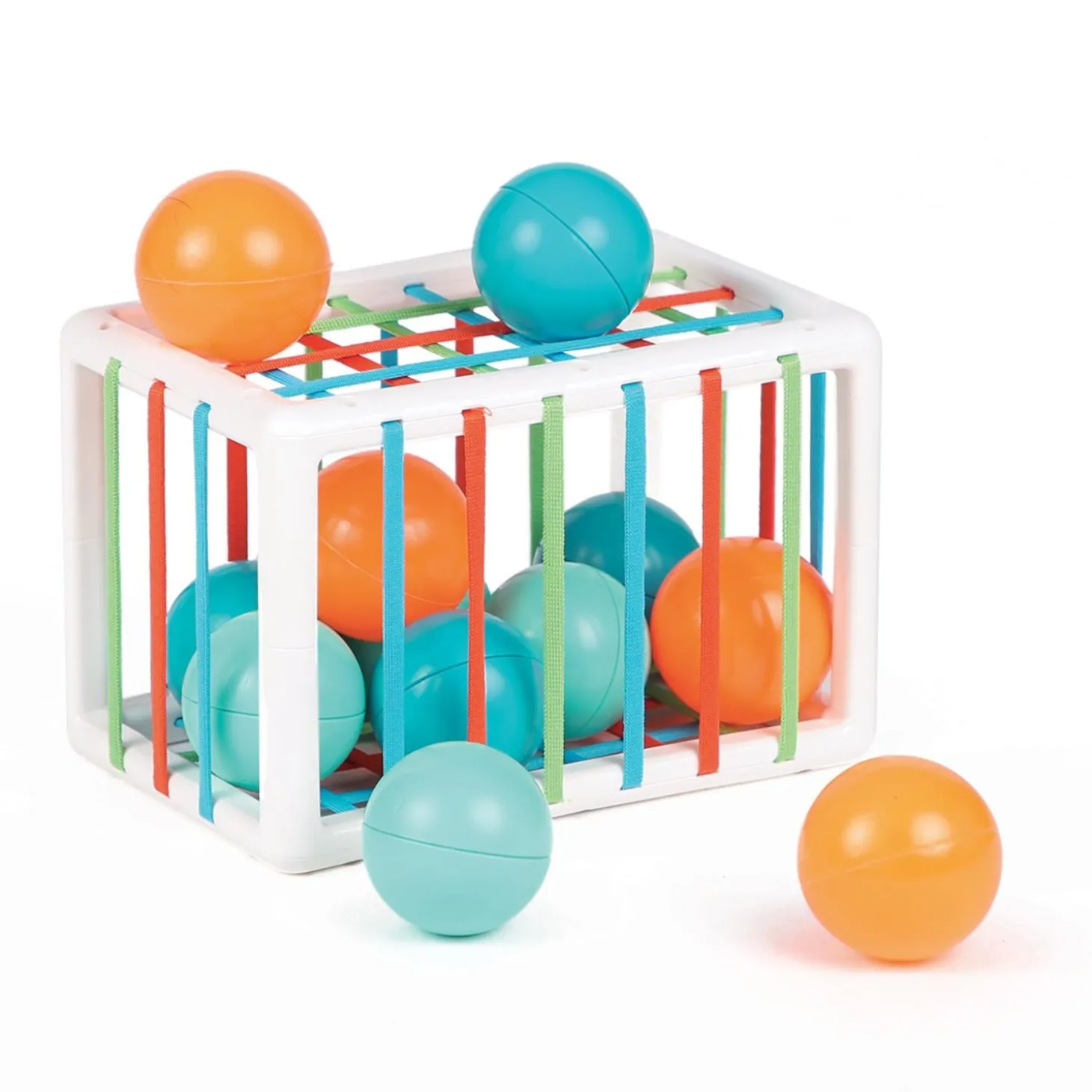 Ludi Cube de manipulation avec balles Multicolore 10 mois