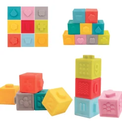 Ludi Cubes emboîtables Multicolore