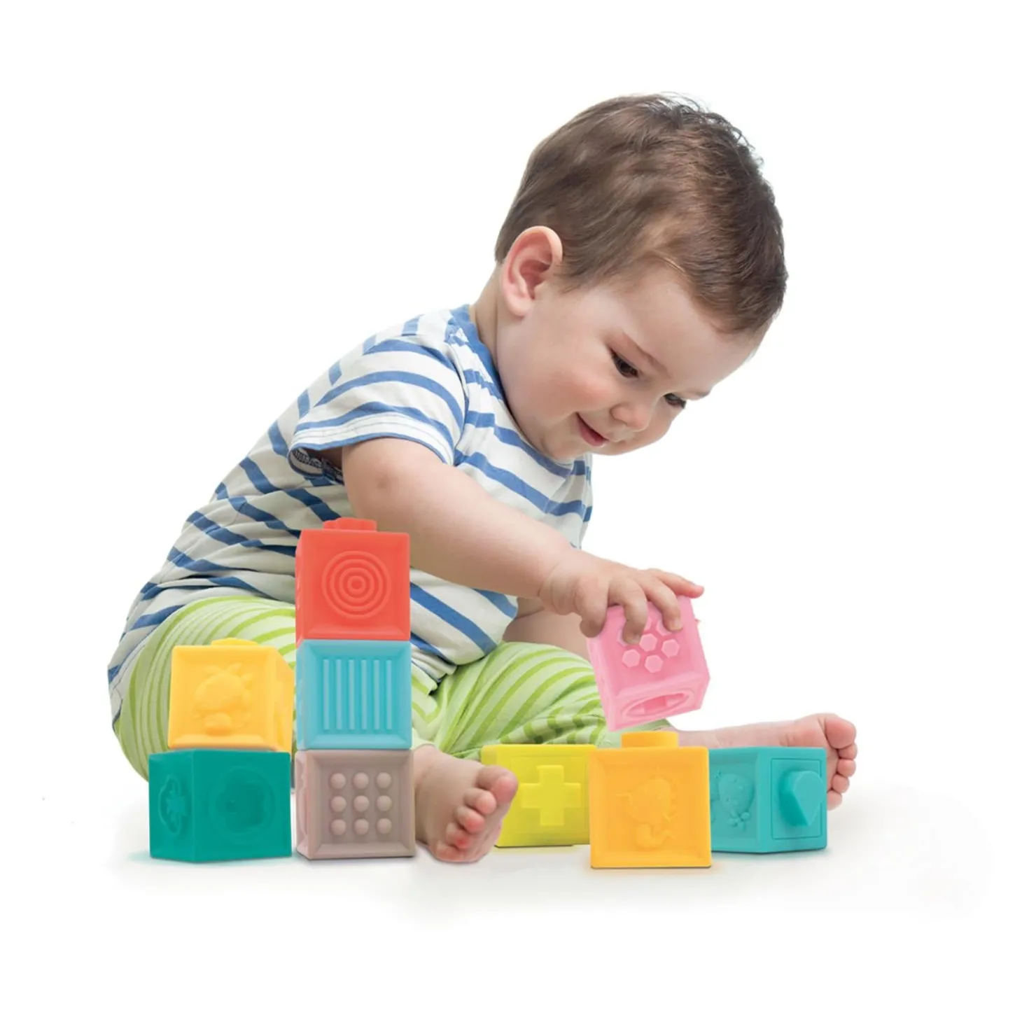 Ludi Cubes emboîtables Multicolore