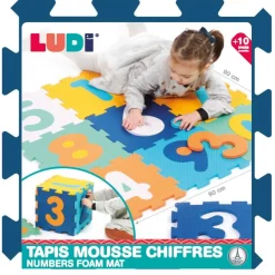 Ludi                    Dalles chiffres    Multicolore            10 mois
