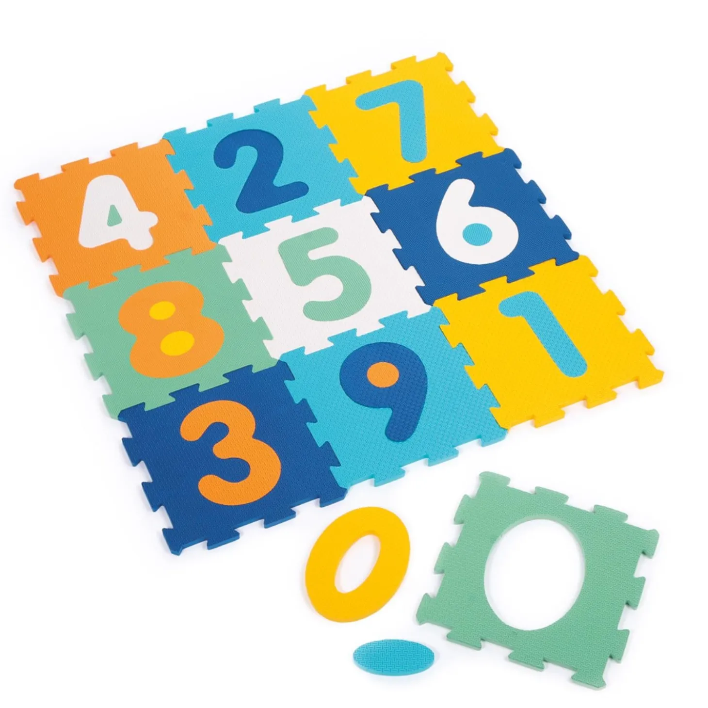 Ludi Dalles chiffres Multicolore 10 mois