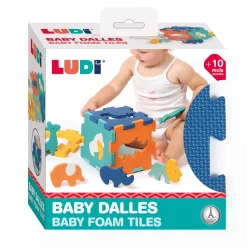 Ludi Dalles en mousse Animaux Multiolore