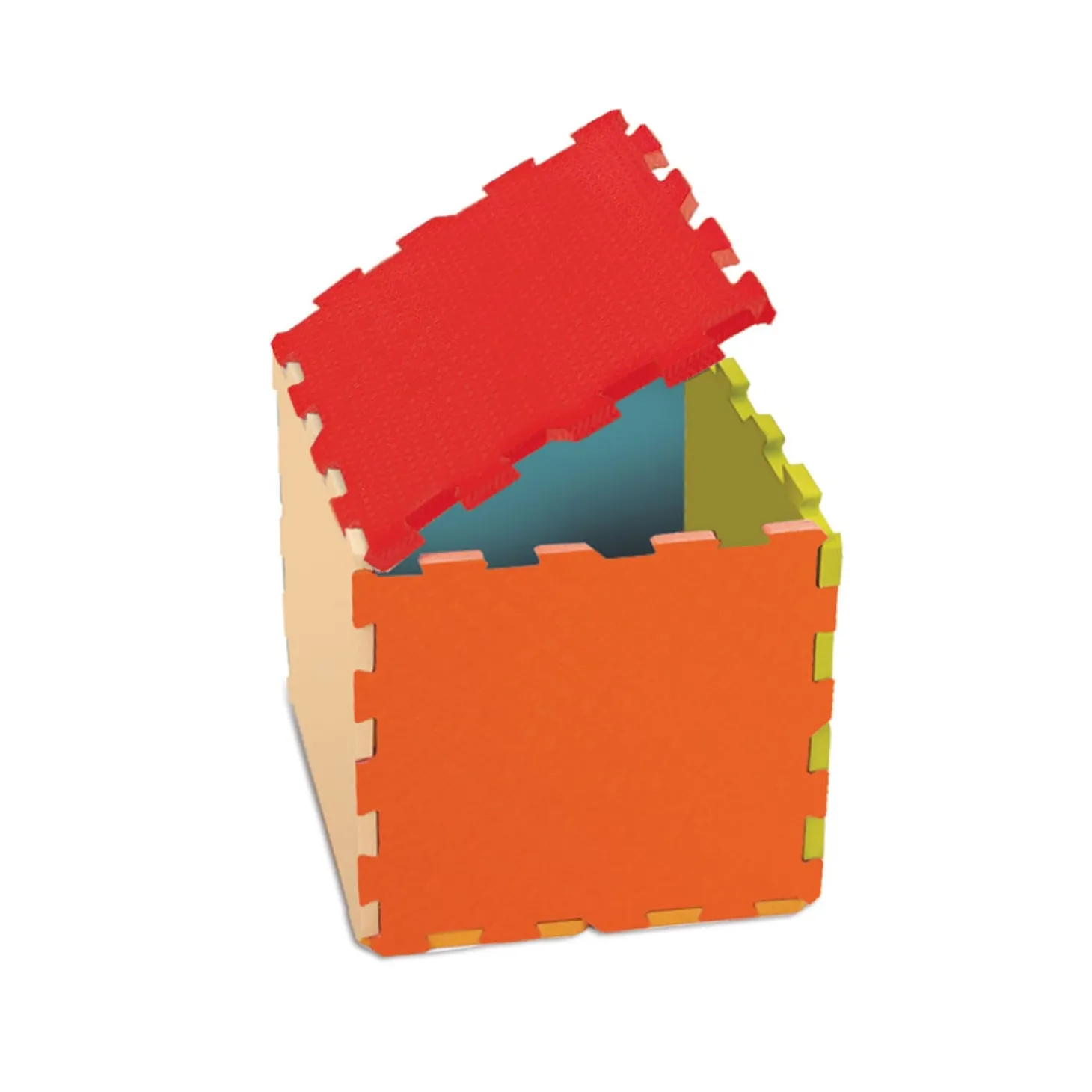 Ludi Dalles en mousse unies Multicolore