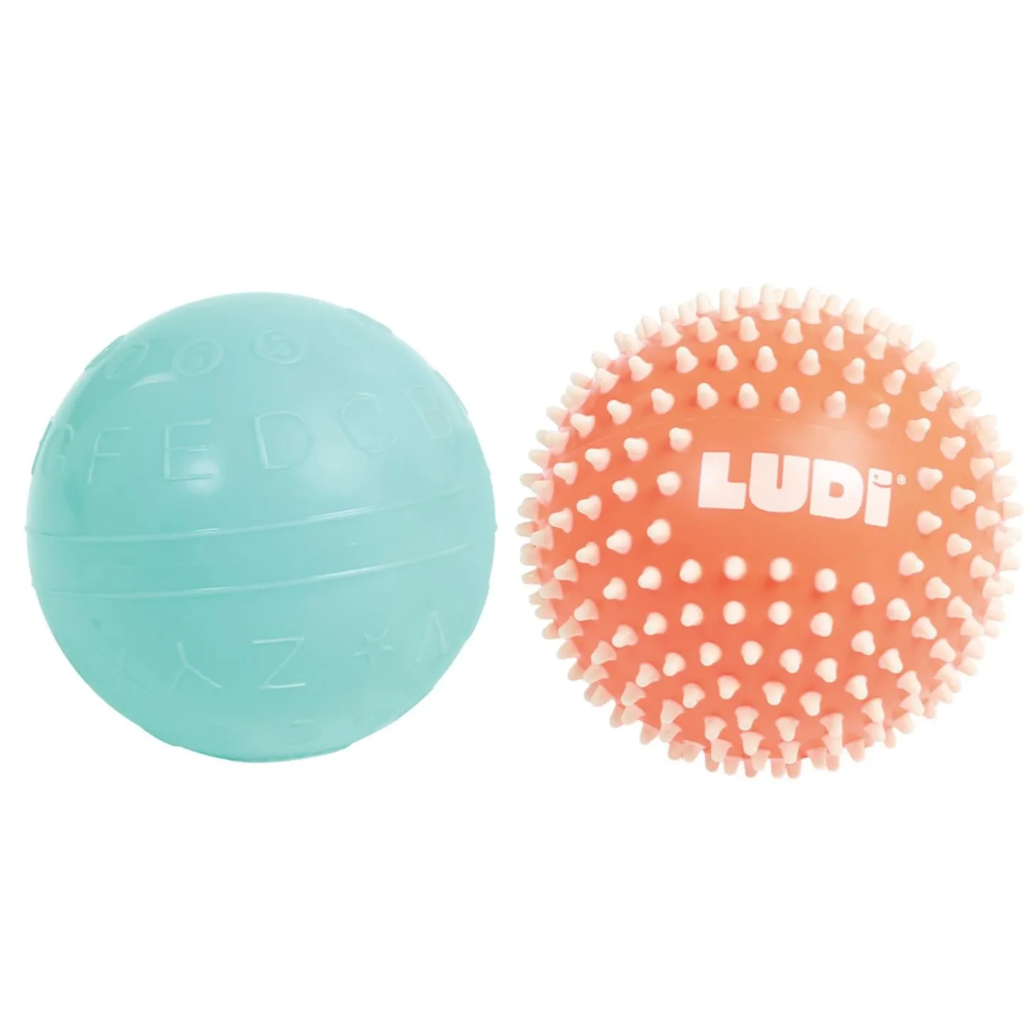 Ludi Duo de balles Multicolore 13 cm