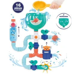 Ludi Grand circuit d'eau Multicolore