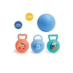 Ludi                    Hochet Balles    Multicolore