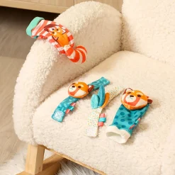 Ludi                    Hochet pour pieds et mains    Multicolore
