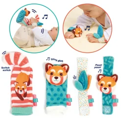 Ludi                    Hochet pour pieds et mains    Multicolore