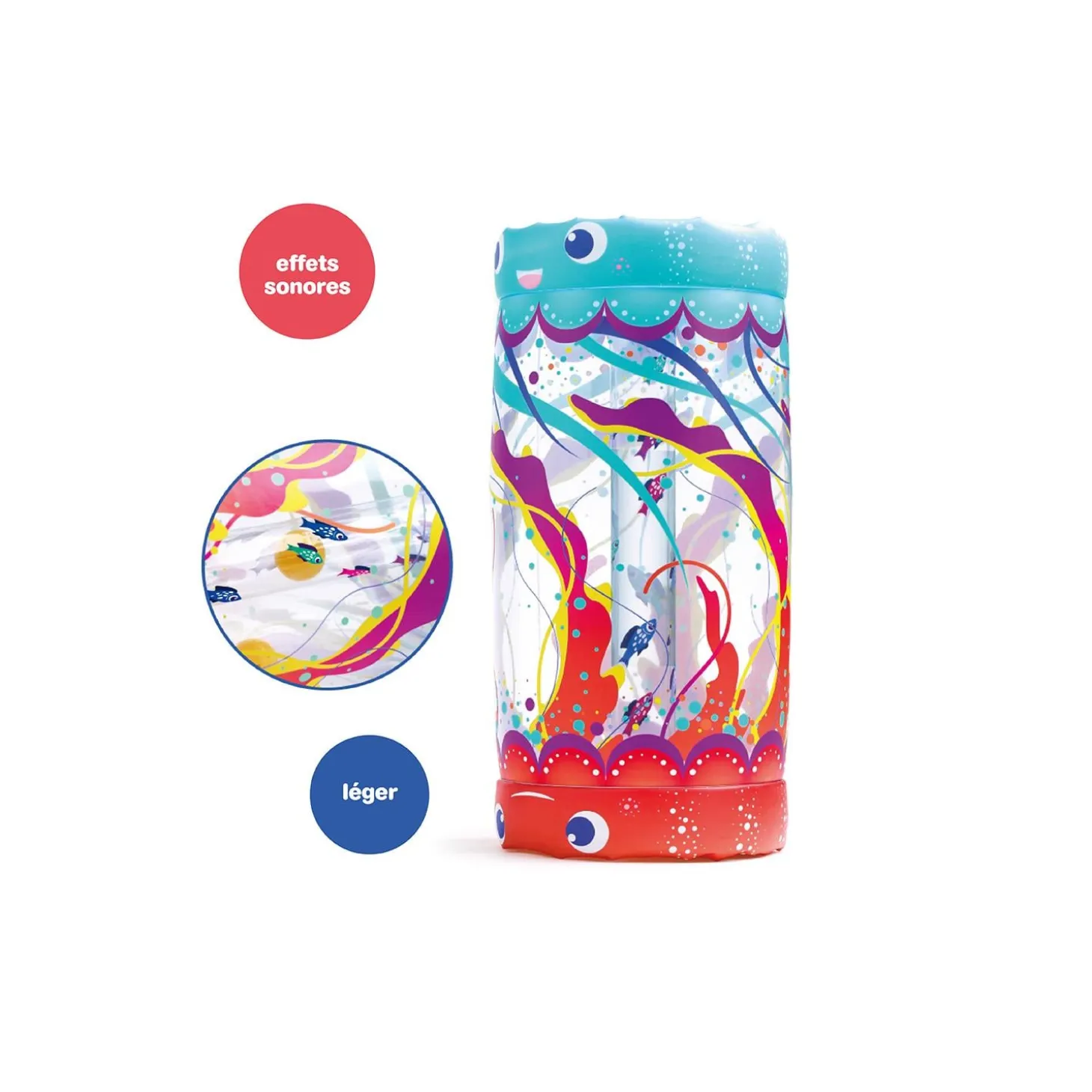 Ludi Jouet Baby Roller Meduse Multicolore