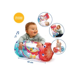 Ludi Jouet Baby Roller Meduse Multicolore