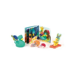 Ludi Jouet de bain Lucky Duck & Friends Multicolore