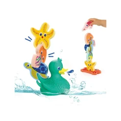 Ludi Jouet de bain Lucky Duck & Friends Multicolore