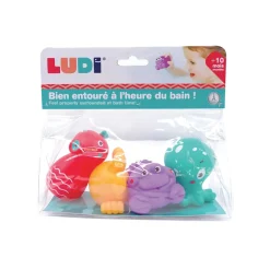 Ludi Jouets de bain aspergeurs Multicolore